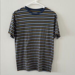 Goodfellow & Co Striped Tee in Navy and Yellow